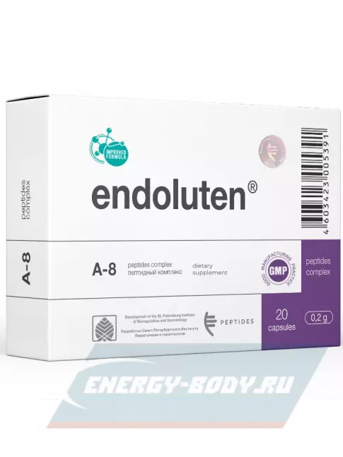  PEPTIDES Эндолутен (Endoluten) 20 капсул