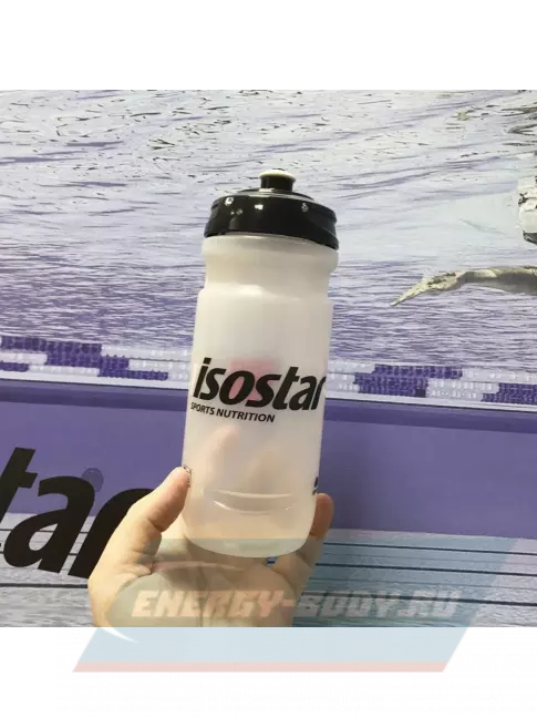  ISOSTAR Спортивная бутылочка Isostar 600 мл Полупрозрачная 600 мл, Прозрачный