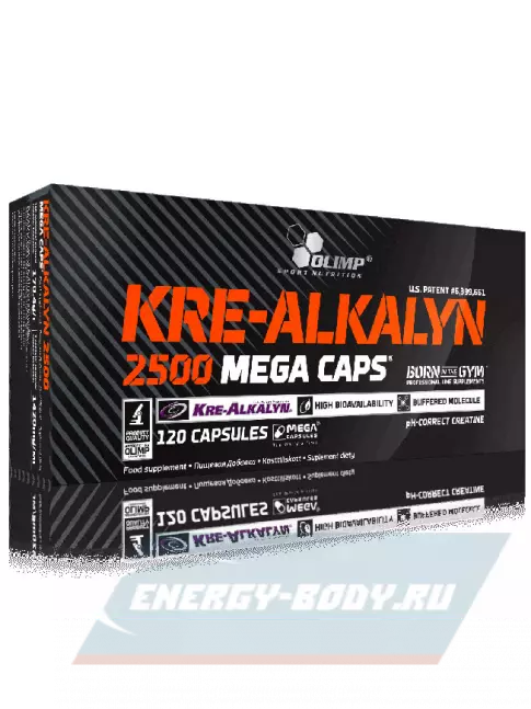  OLIMP Kre-Alkalyn 2500 Mega Caps 120 капсул, Нейтральный