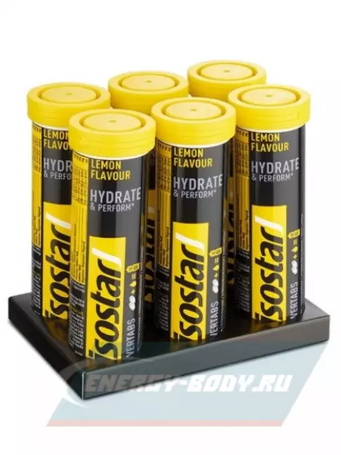  Isostar Powertabs 6 х 10 таблеток, Лимон