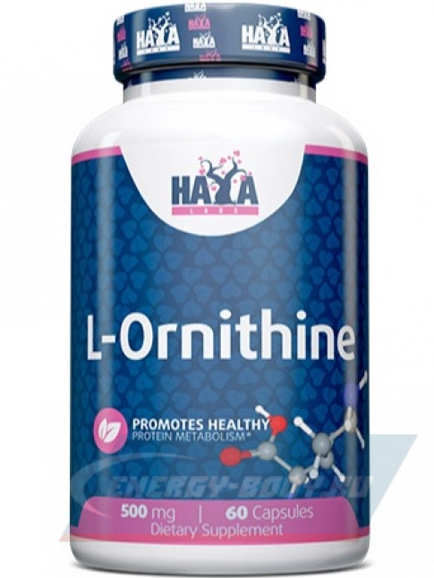 Аминокислотны Haya Labs L-Ornithine 60 капсул Аминокислотны Haya Labs L-Ornithine 60 капсул