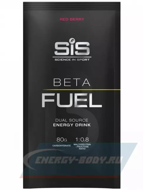  SCIENCE IN SPORT (SiS) Beta Fuel 12 x 82 г, Красные ягоды