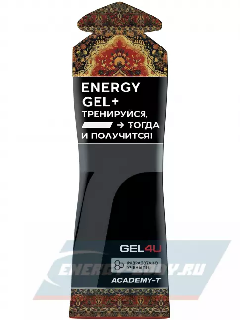 Энергетический гель GEL4U BCAA Гель Энергетический 12 x 60 г, Лесные ягоды