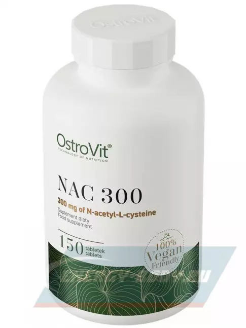 Аминокислотны OstroVit NAC 300 150 таблеток