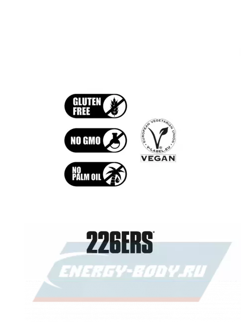 Восстановление 226ERS Gummy bar + sodium 125 mg 30 г, Клубника