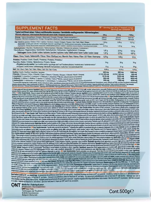  QNT Light Digest Whey Protein 500 г, Лесной орех - шоколад