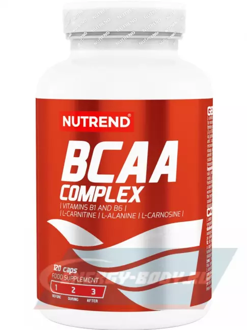 ВСАА NUTREND BCAA COMPLEX 2:1:1 120 капсул