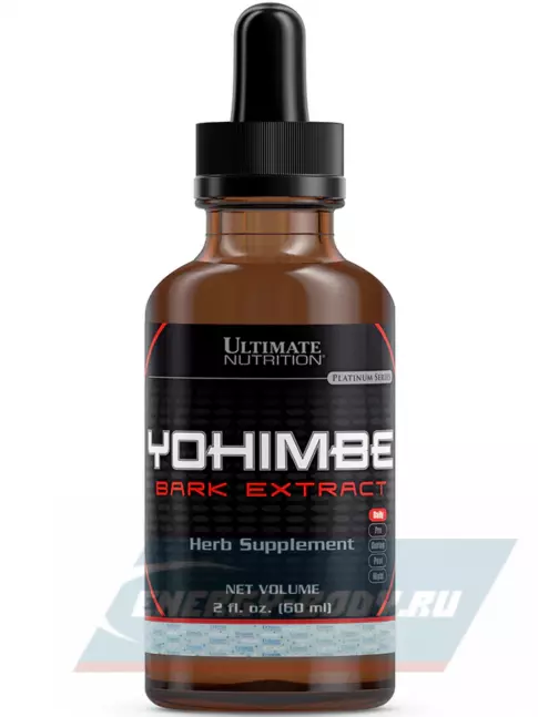  Ultimate Nutrition Yohimbe Bark Liquid Extract 60 мл