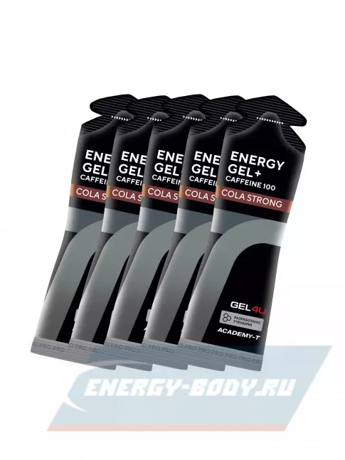 Энергетический гель GEL4U Energy Gel MIX5 5 x 60 г, Кола