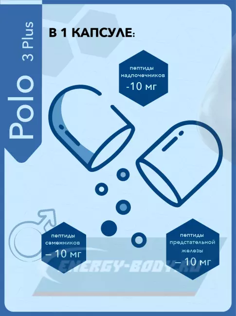  Vitual Laboratories Polo 3 Plus 60 капсул
