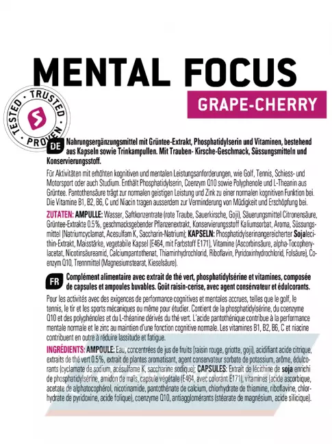  SPONSER Mental Focus виноград-вишня