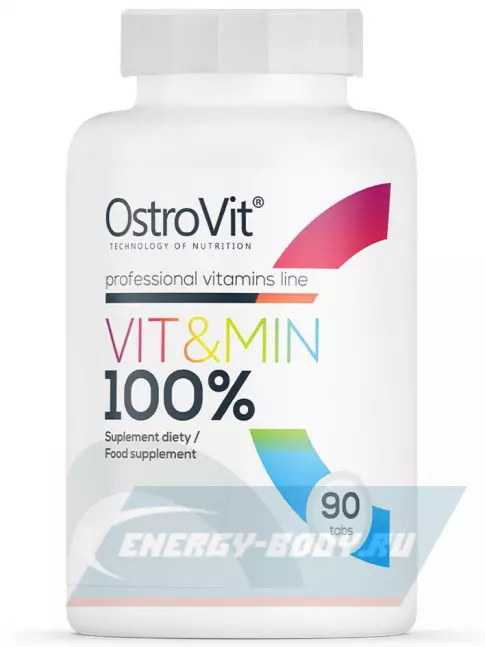  OstroVit VIT&MIN 100% 90 таблеток