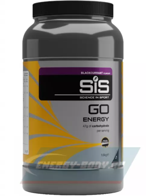 SCIENCE IN SPORT (SiS) GO Energy Powder 1600 г, Черная смородина SCIENCE IN SPORT (SiS) GO Energy Powder 1600 г, Черная смородина
