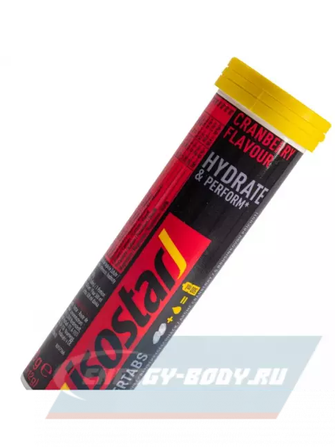  ISOSTAR POWERTABS ANTIOXIDANT 1 банка x 5 порций, Клюква