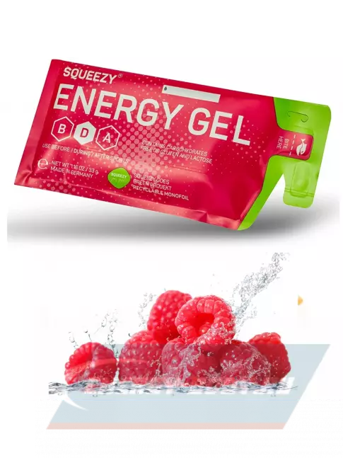 Энергетический гель SQUEEZY ENERGY GEL no caffeine 33 г x 12 саше, Mix
