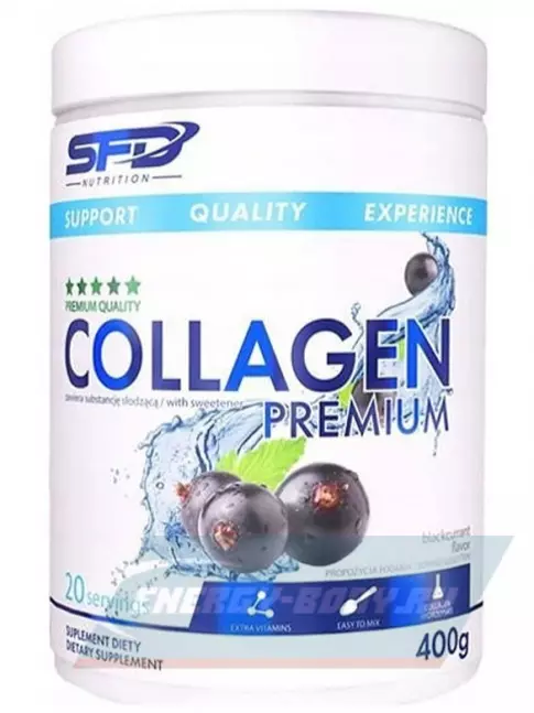 COLLAGEN SFD Collagen Premium 400 г, Черная смородина
