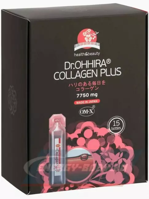 COLLAGEN DR.OHHIRA Collagen питьевой ОМ-Х плюс 15 флаконов по 20 мл