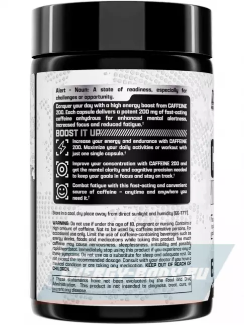 Энергетик NUTREX CAFFEINE 200 60 капсул