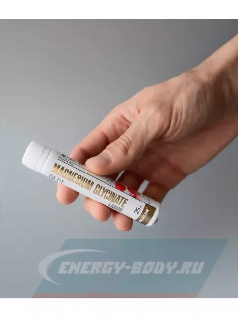  MAXLER Magnesium Glycinate Liquid 14 x 25 мл, Клубника