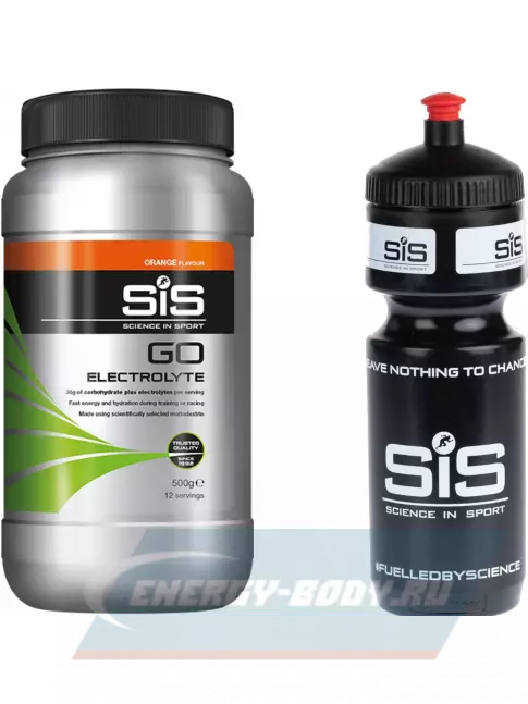  SCIENCE IN SPORT (SiS) GO Electrolyte + Бутылочка черная Апельсин №4