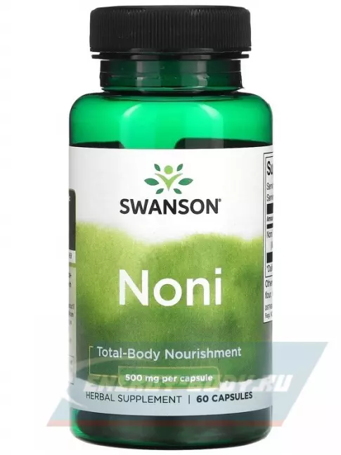  Swanson Noni 500 mg 60 капсул