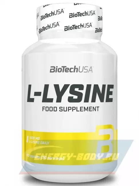 Аминокислотны BioTechUSA L-Lysine 1500 mg 90 капсул