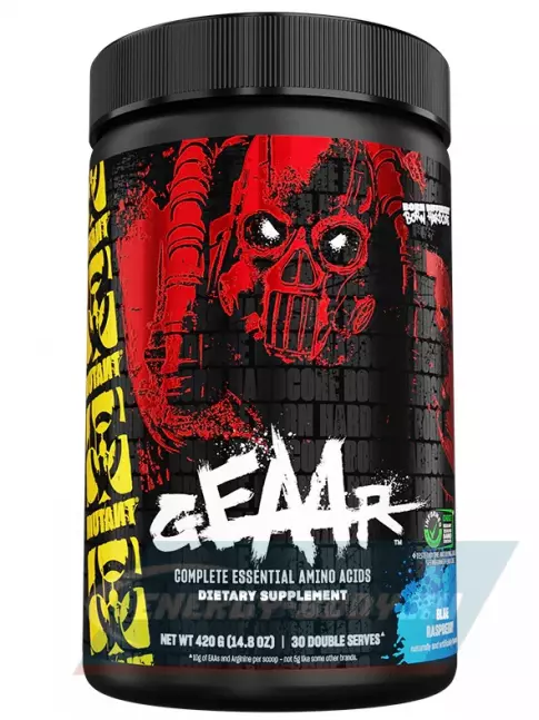 Аминокислотны Mutant GEAAR 420 г, Голубая малина