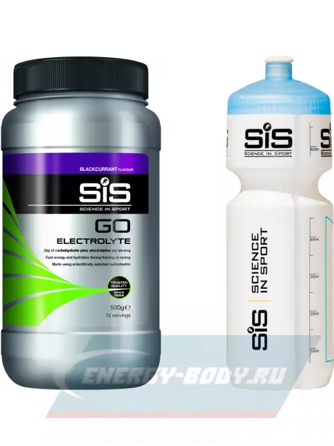  SCIENCE IN SPORT (SiS) GO Electrolyte + Бутылочка белая Черная смородина №3