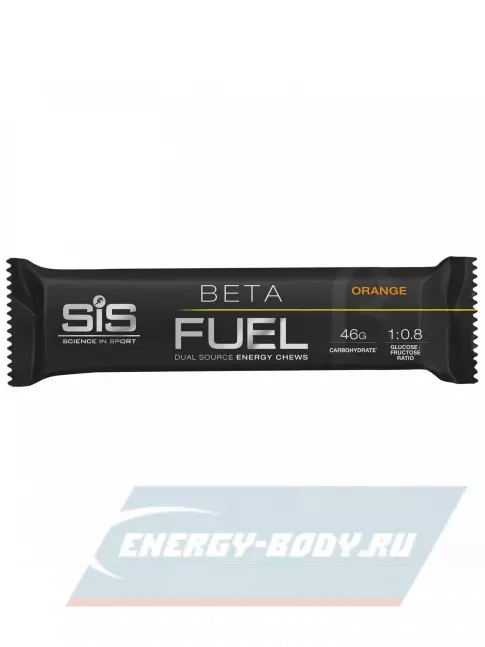 Восстановление SCIENCE IN SPORT (SiS) BETA FUEL ENERGY CHEW (Жевательный) 60 г, Апельсин