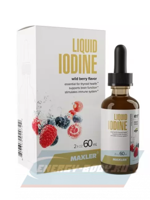 Минералы MAXLER Liquid Iodine 60 мл