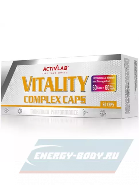  ActivLab Vitality Complex Caps 60 капсул, 