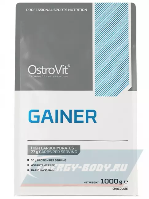 Гейнер OstroVit Gainer 1000 г, Шоколад