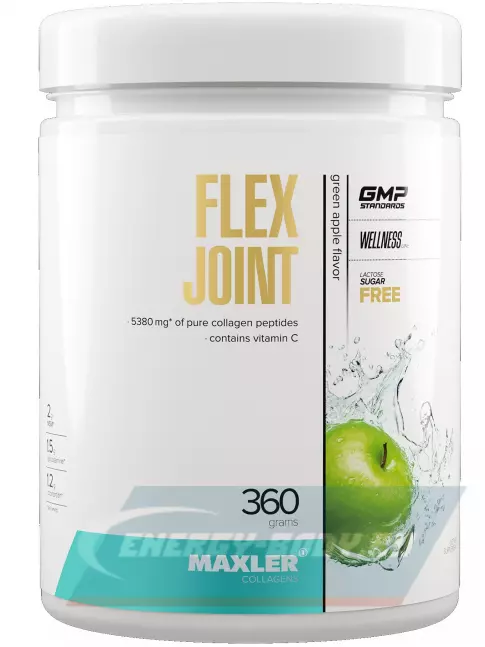 Суставы, связки MAXLER Flex Joint 360 г, Яблоко