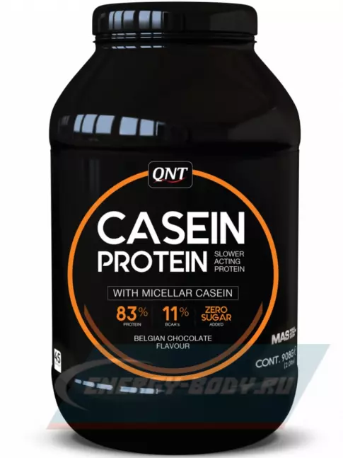  QNT CASEIN PROTEIN 908 г, Бельгийский шоколад