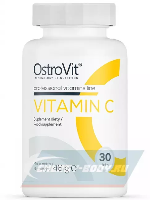  OstroVit Vitamin C 1000 mg 30 таблеток