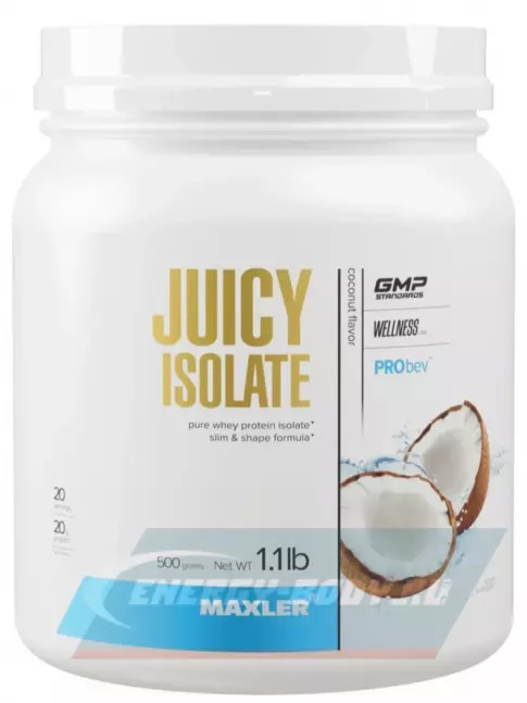  MAXLER Juicy Isolate 500 г, Кокос