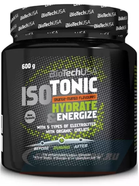  BioTechUSA Isotonic 600 г, Апельсин-Манго