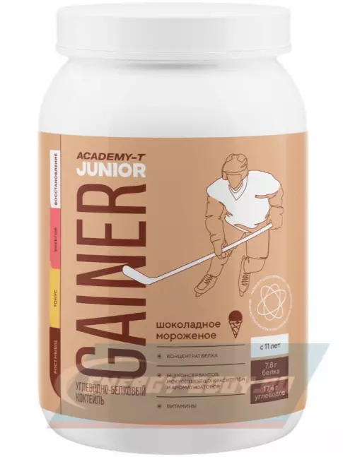 Гейнер Академия-Т Junior Gainer 900 г, Шоколад Гейнер Академия-Т Junior Gainer 900 г, Шоколад