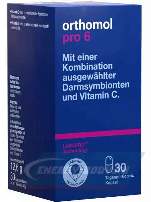  Orthomol Pro 6 30 капсул