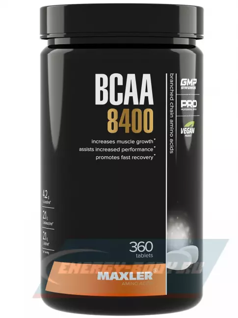 ВСАА MAXLER BCAA 8400 2:1:1 360 таблеток