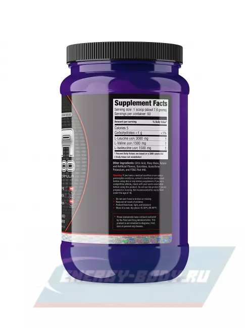 ВСАА Ultimate Nutrition BCAA 12000 Powder 457 г, Фруктовый пунш