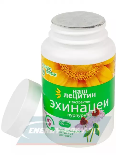 Omega 3 НАШ ЛЕЦИТИН с экстрактом Эхинацеи 60 капсул