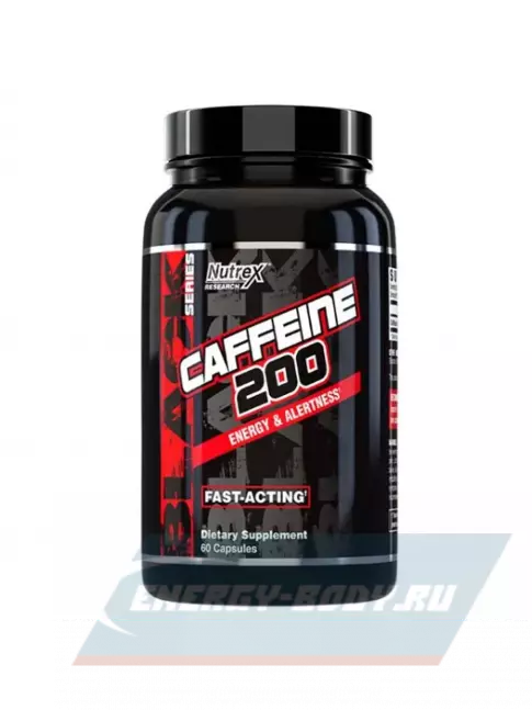 Энергетик Nutrex CAFFEINE 200 60 капсул