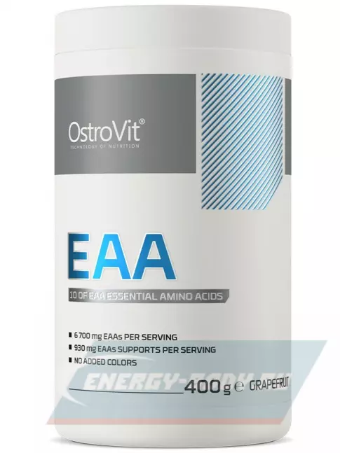 Аминокислотны OstroVit EAA PURE 400 г, Грейпфрут