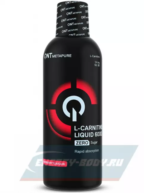 L-Карнитин QNT L-Carnitine Liquid 6000 Metapure 500 мл