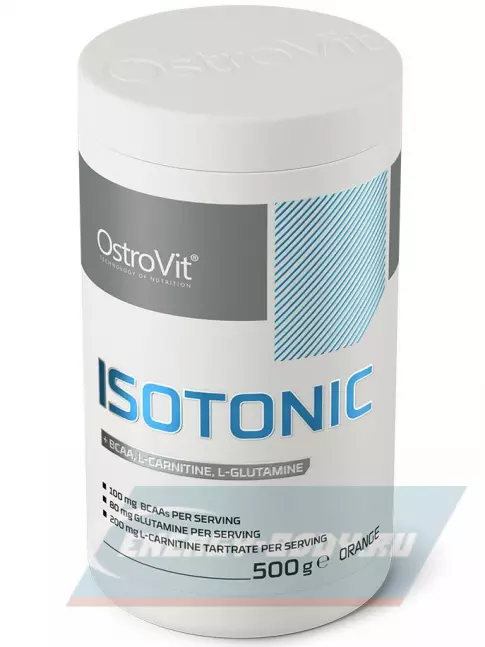  OstroVit Isotonic (+BCAA, L-Carnitine, L-Glutamine) 500 г, Апельсин