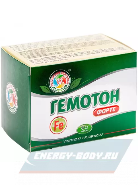 Минералы Академия-Т Гемотон Форте 60 капсул Минералы Академия-Т Гемотон Форте 60 капсул