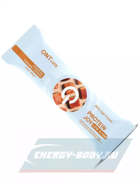 Батончик протеиновый QNT PROTEIN JOY BAR 60 г, Карамель