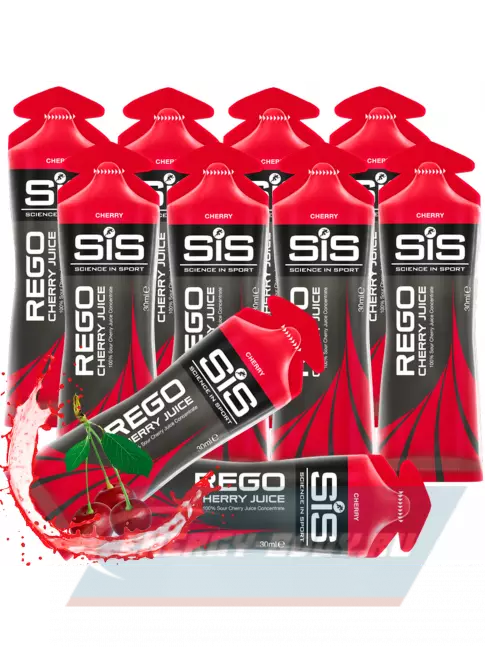 Предтерник SCIENCE IN SPORT (SiS) Rego Cherry Juice 10 x 30 мл, Вишня