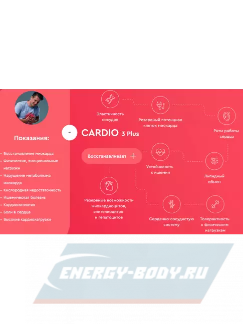  Vitual Laboratories Cardio 3 Plus 60 капсул